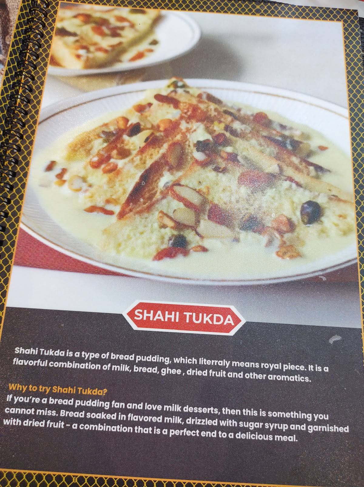 Sanjar Family Restaurant Arabic Indian Tandoor Chinese menu