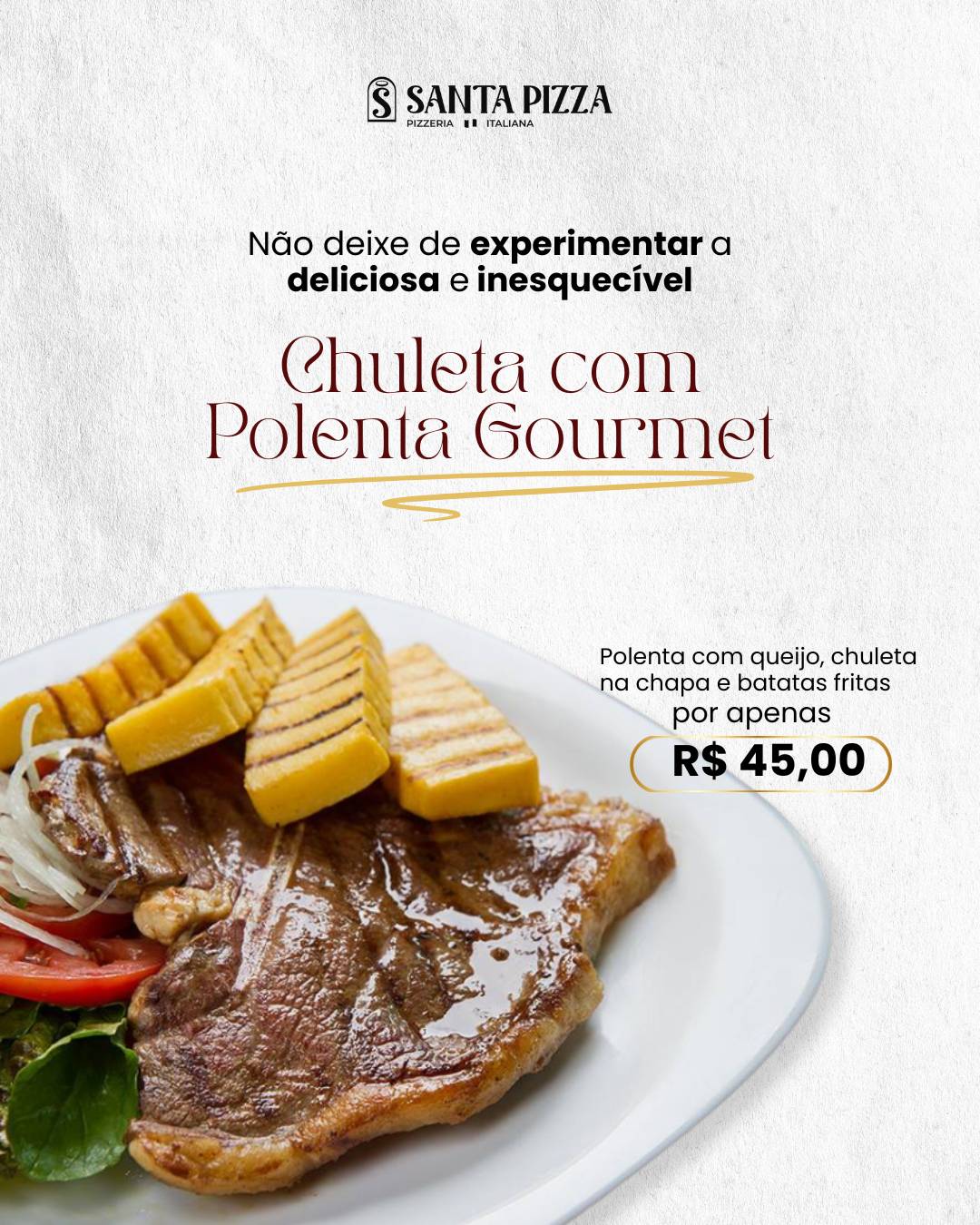 Santa Pizza Pizzeria Italiana cardápio