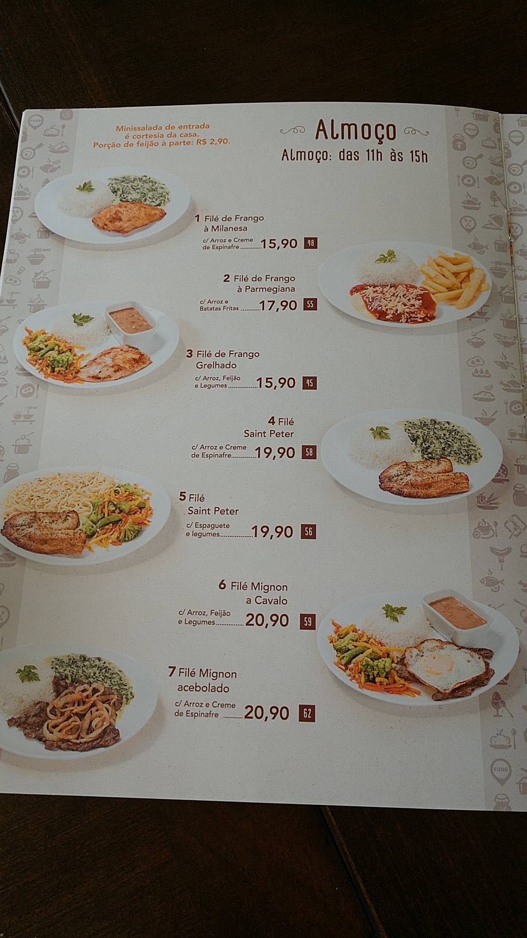 Zappa's Pães e Tentações - Belvedere cardápio