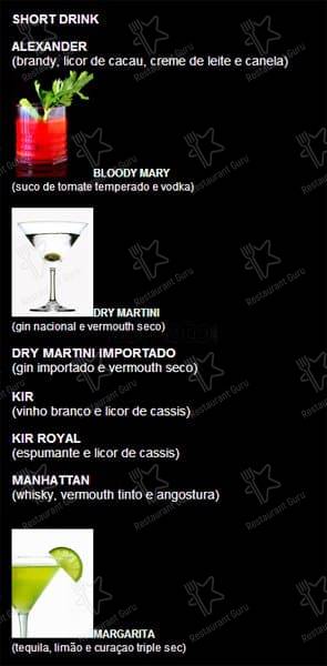 Carta de Tonton Jazz & Music Bar - Pub em Moema