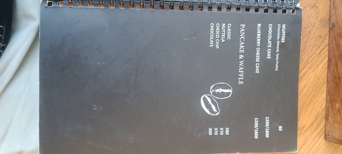 Savoy Cafe menu