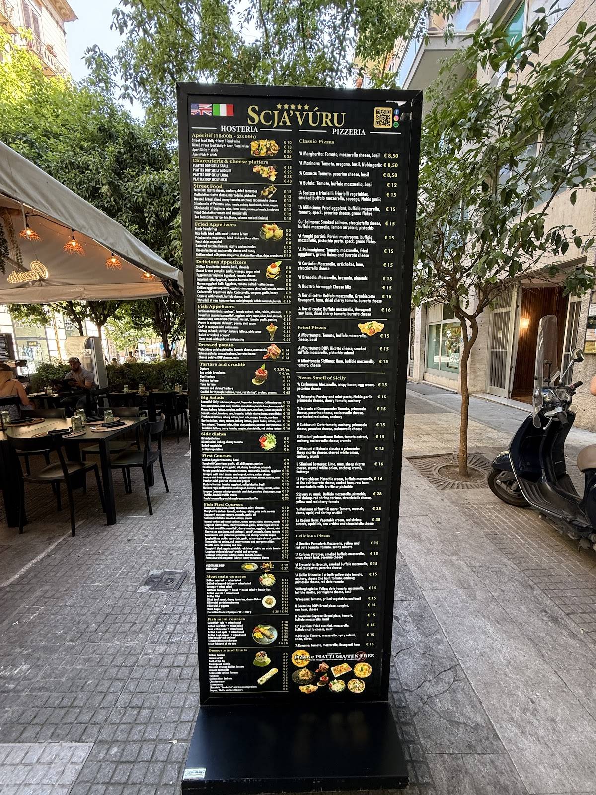 Menu de Scjavúru
