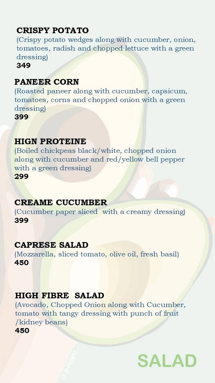Serendipity Rishikesh - Cats Cafe & Hostel menu