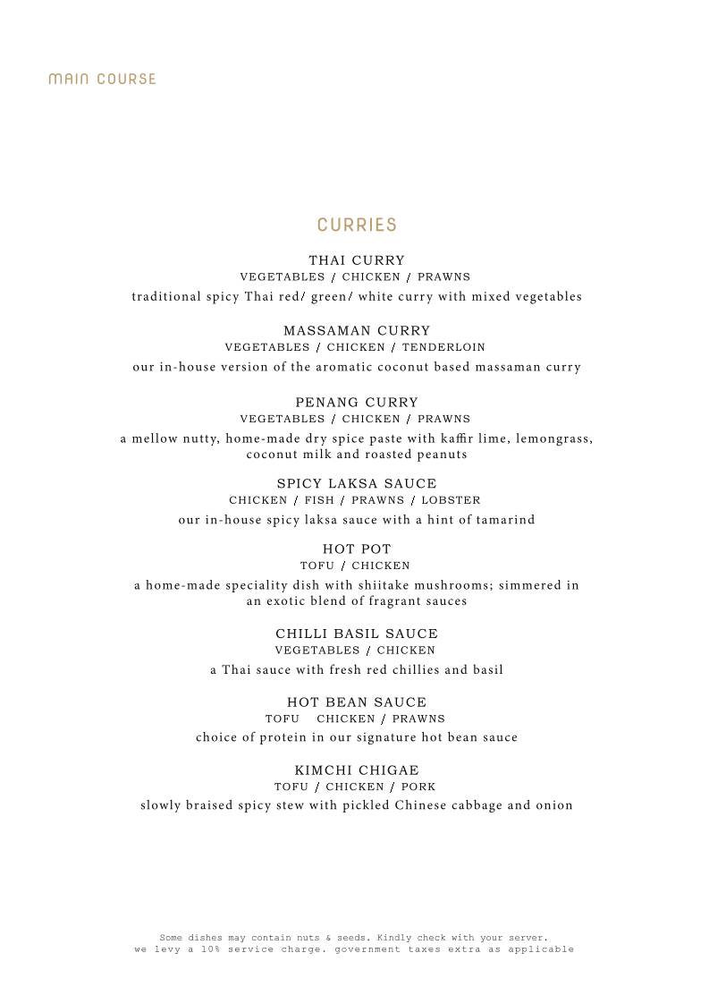 Shiro Bengaluru menu