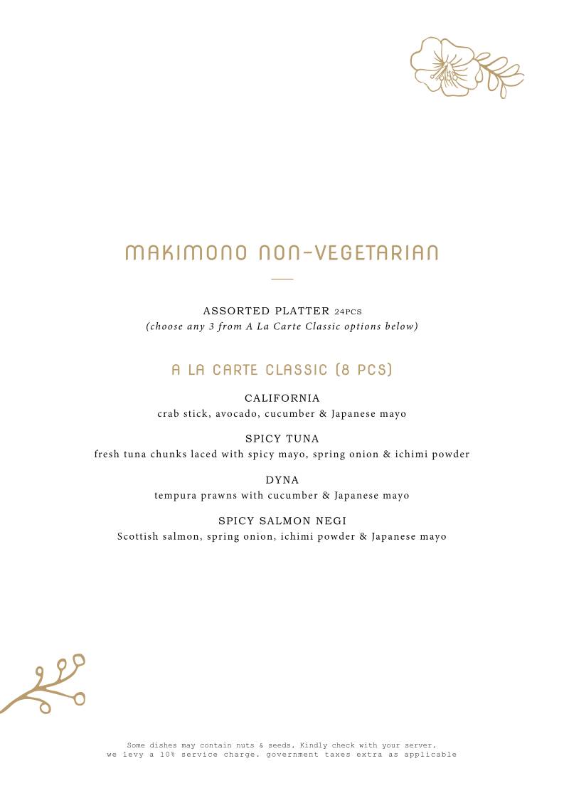 Shiro Bengaluru menu