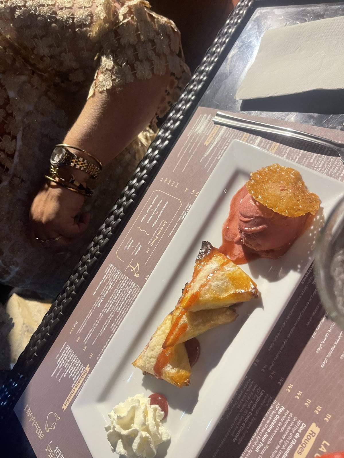 Menu de Skybar