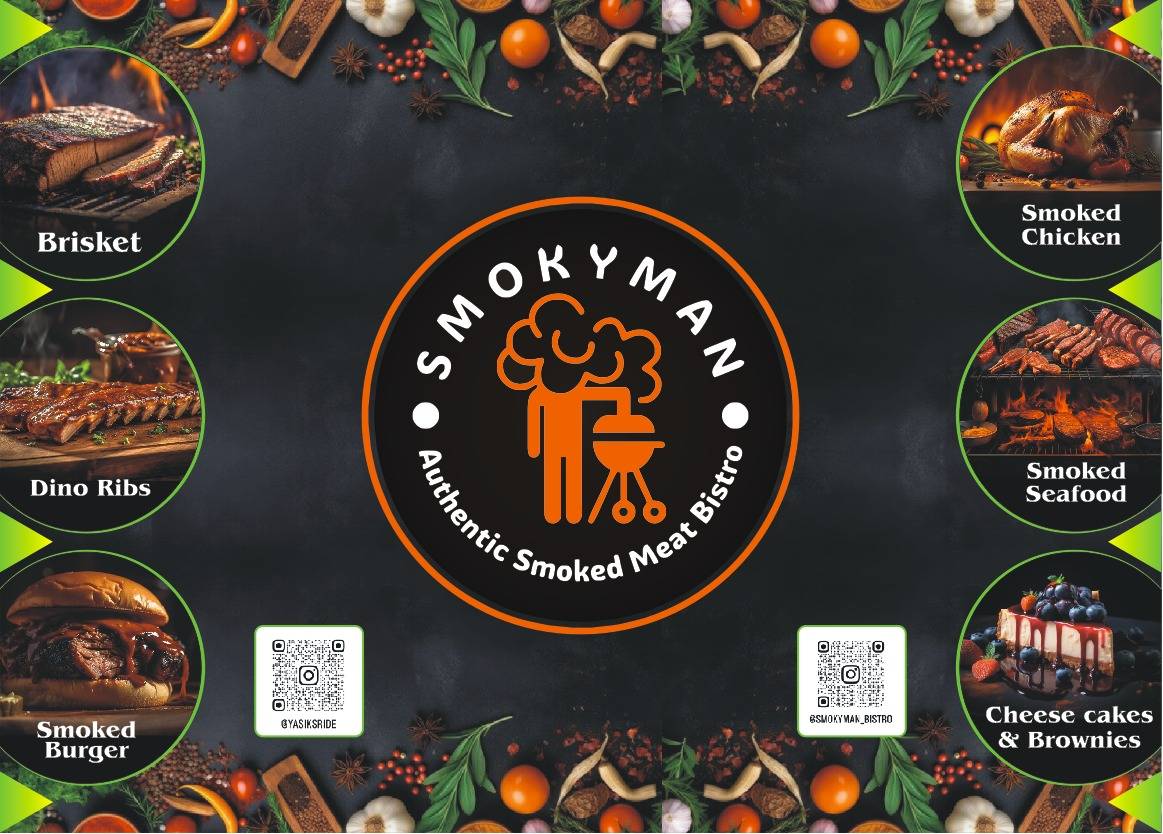 SmokyMan Bistro (American Restaurant) menu