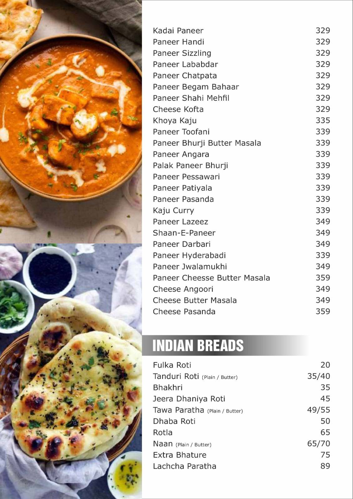 Sodam Taste and More menu