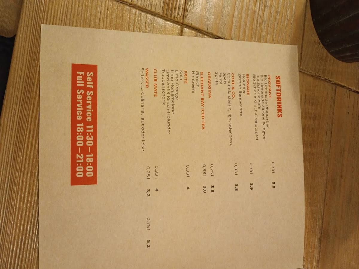 Menu de Soupreme Kitchen - Offenbach am Main