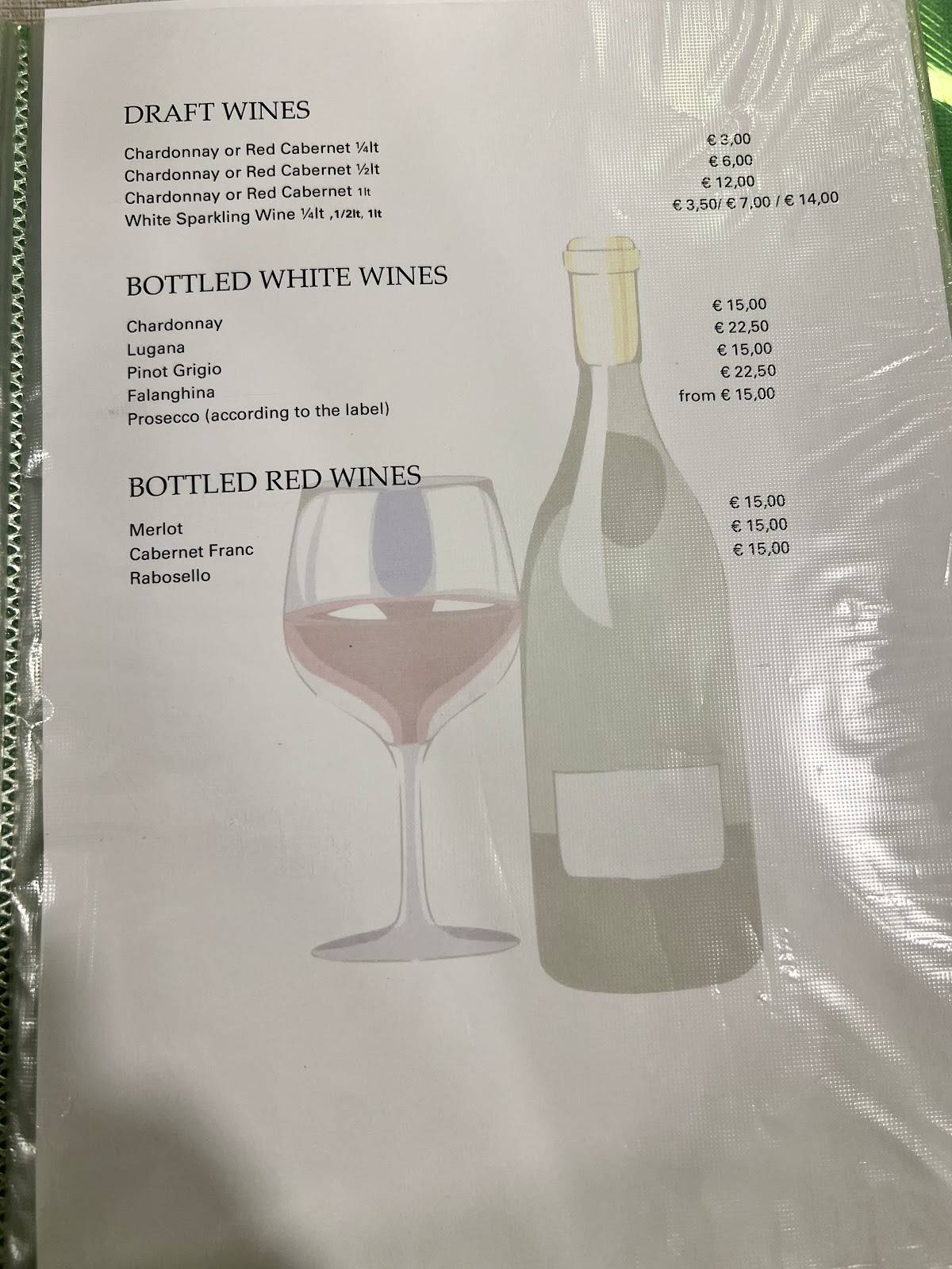 Menu di Pizzeria Positano di Savastano Marco 