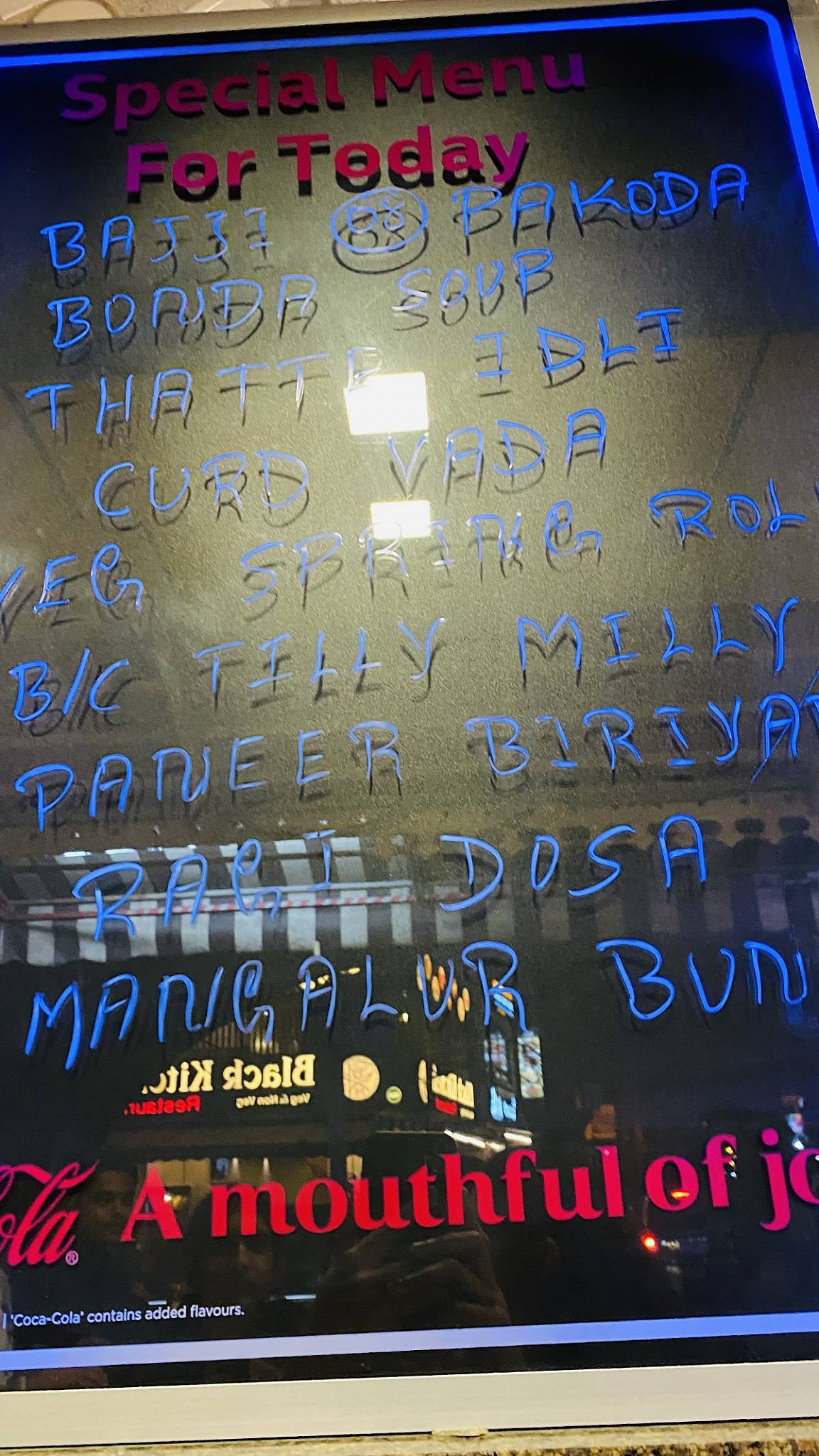 Sri Krishna Sagar veg Restaurant menu