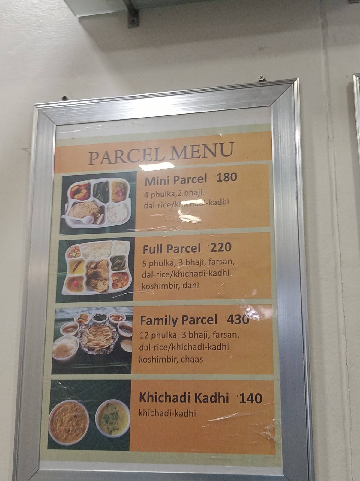 Sri Murlidhar Veg Thali Murlidhar Bhojanalay menu