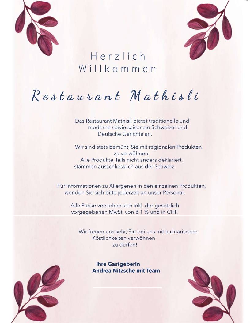 Menu di Mathisli 