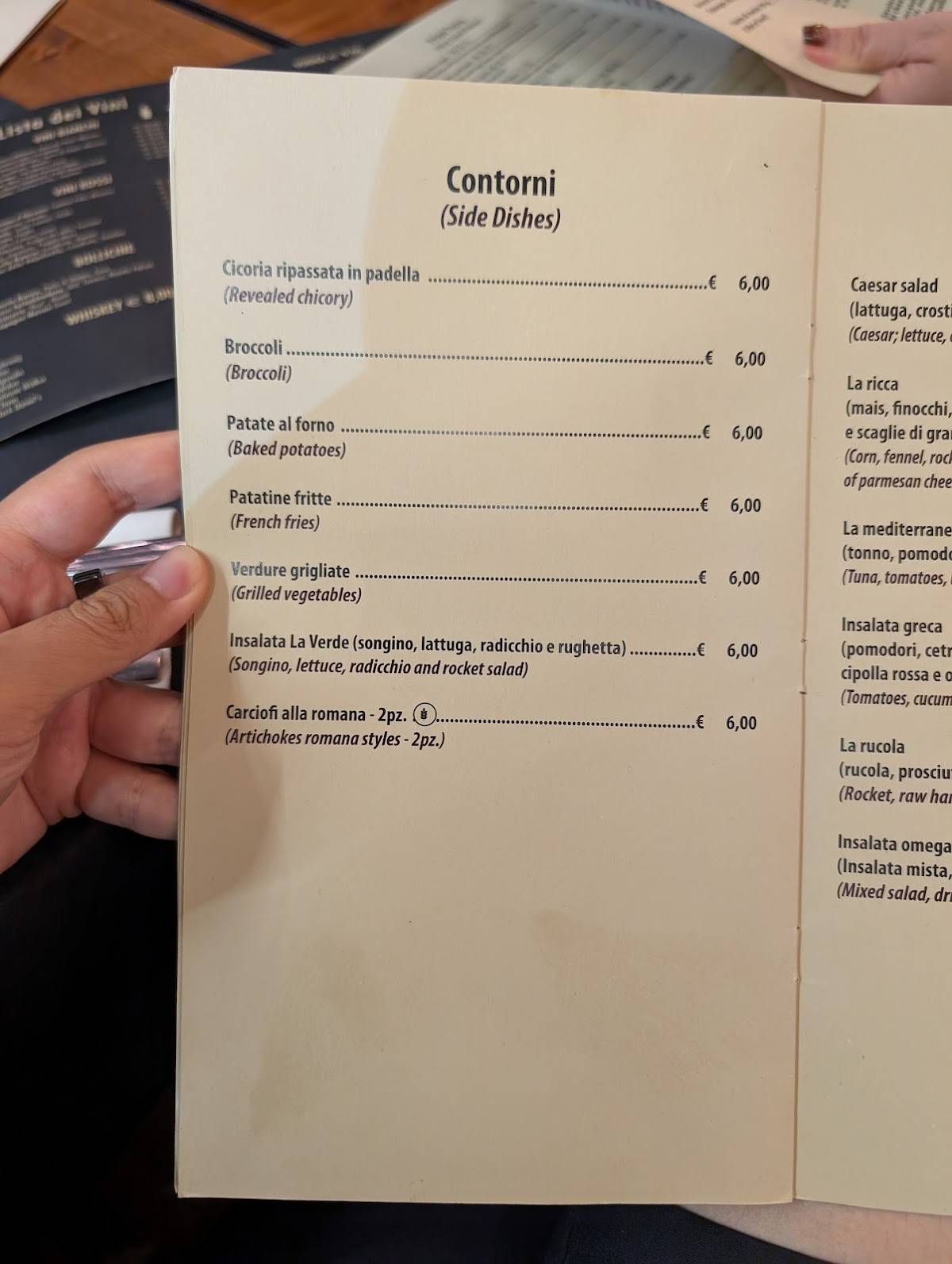 Menu di STRADAROMANA Pizza & Grill 