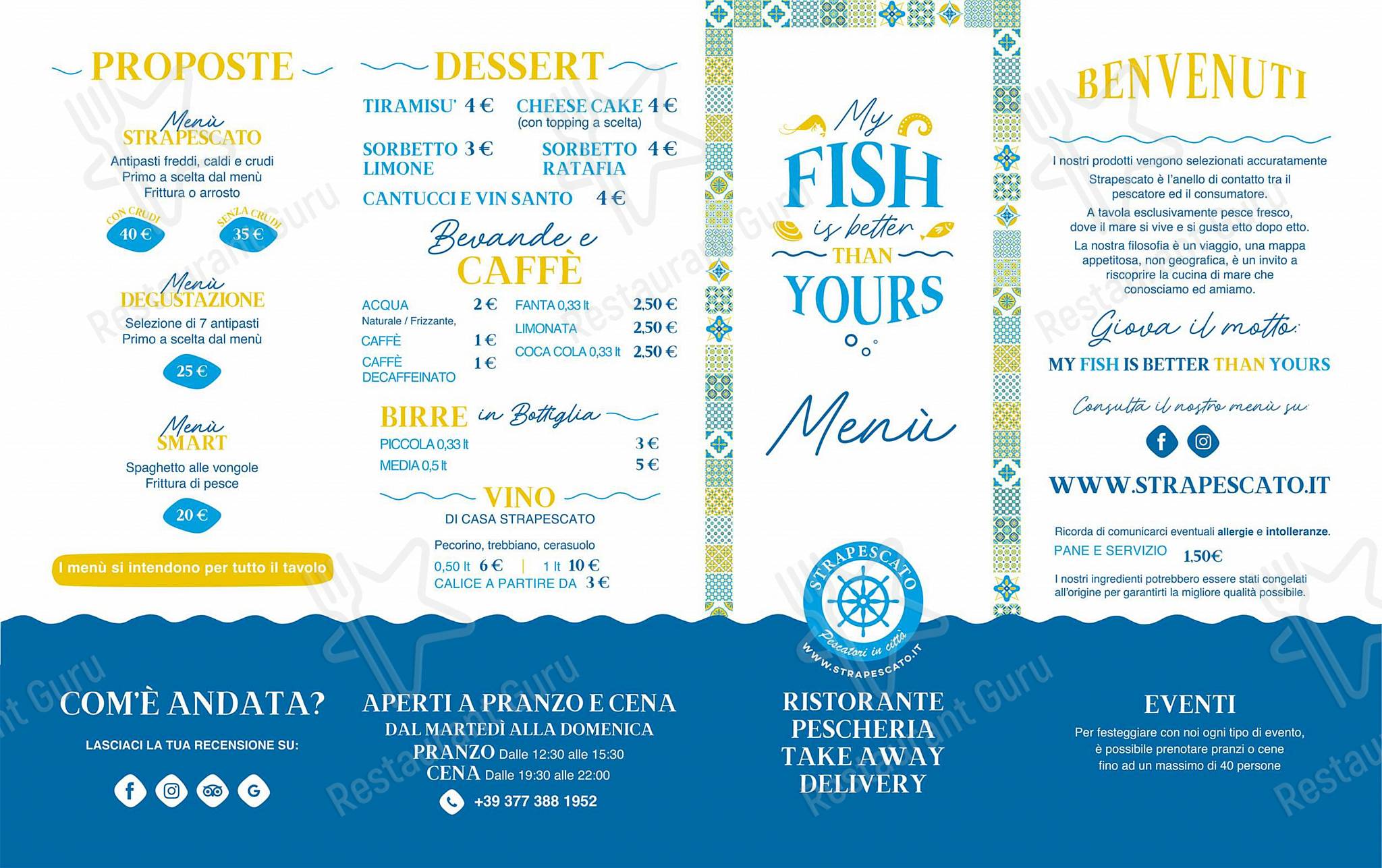 Menu di Strapescato 