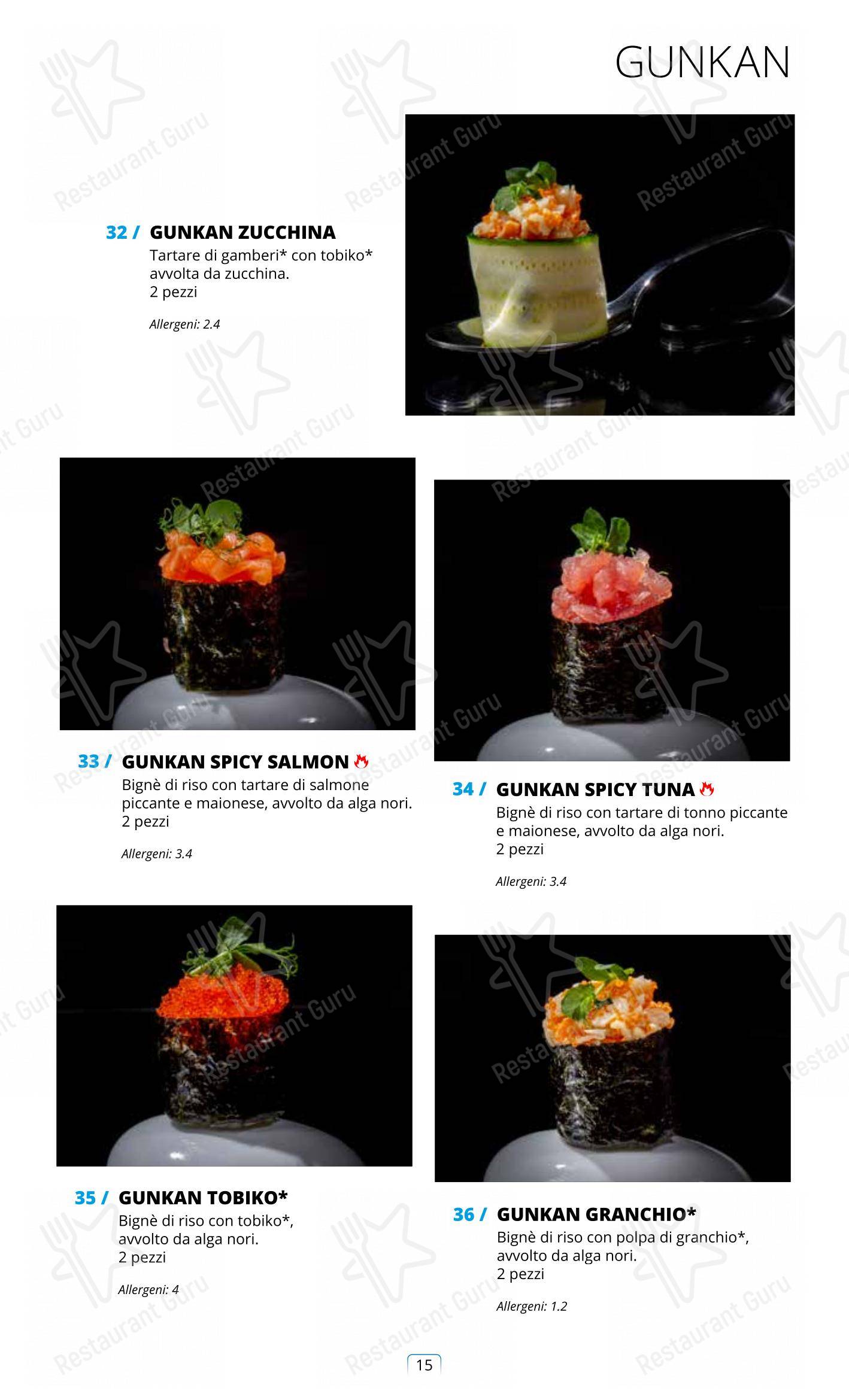 Sushi City Como in Como - Lunch Menu
