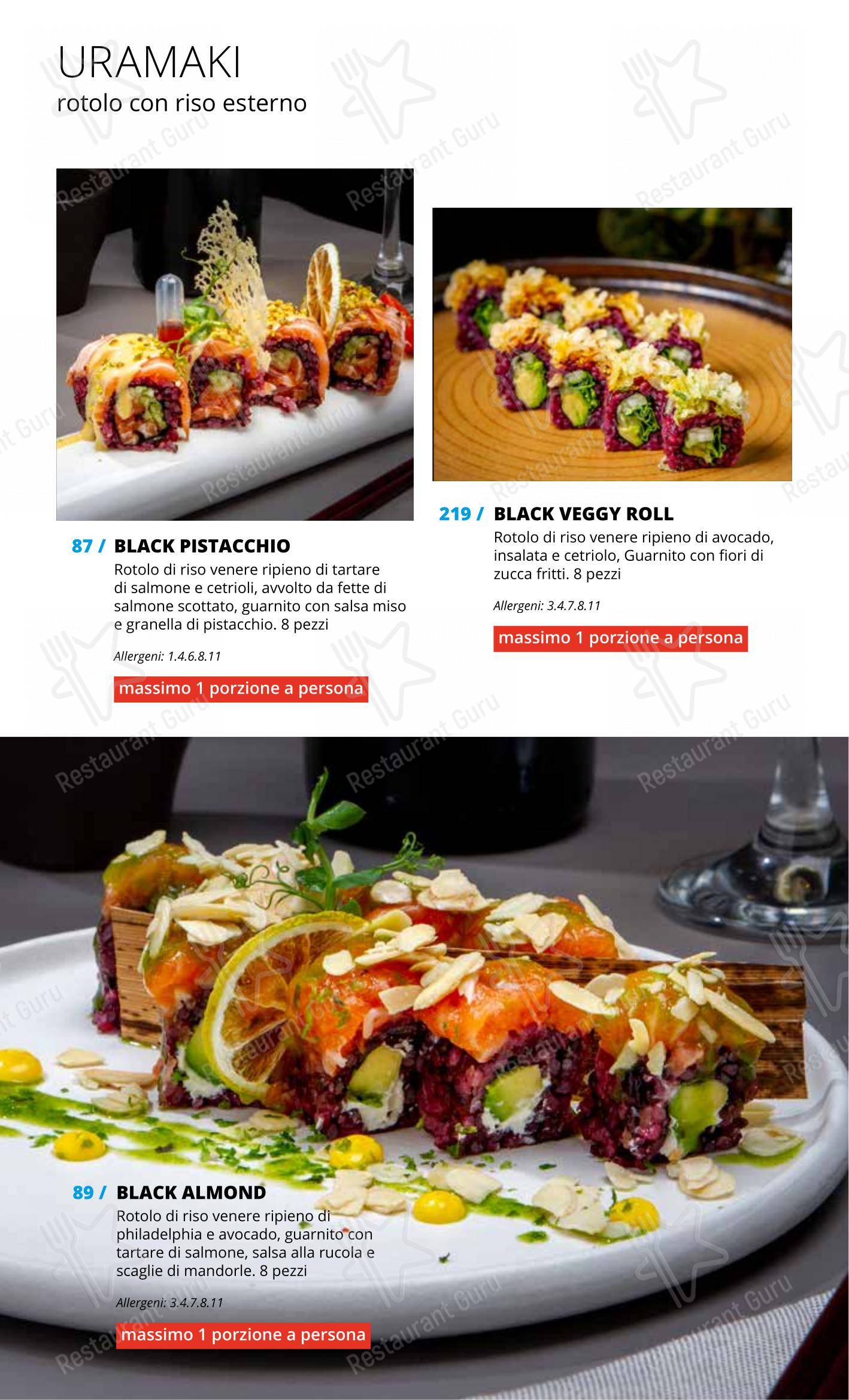 Guarda il menu di Sushi City Como