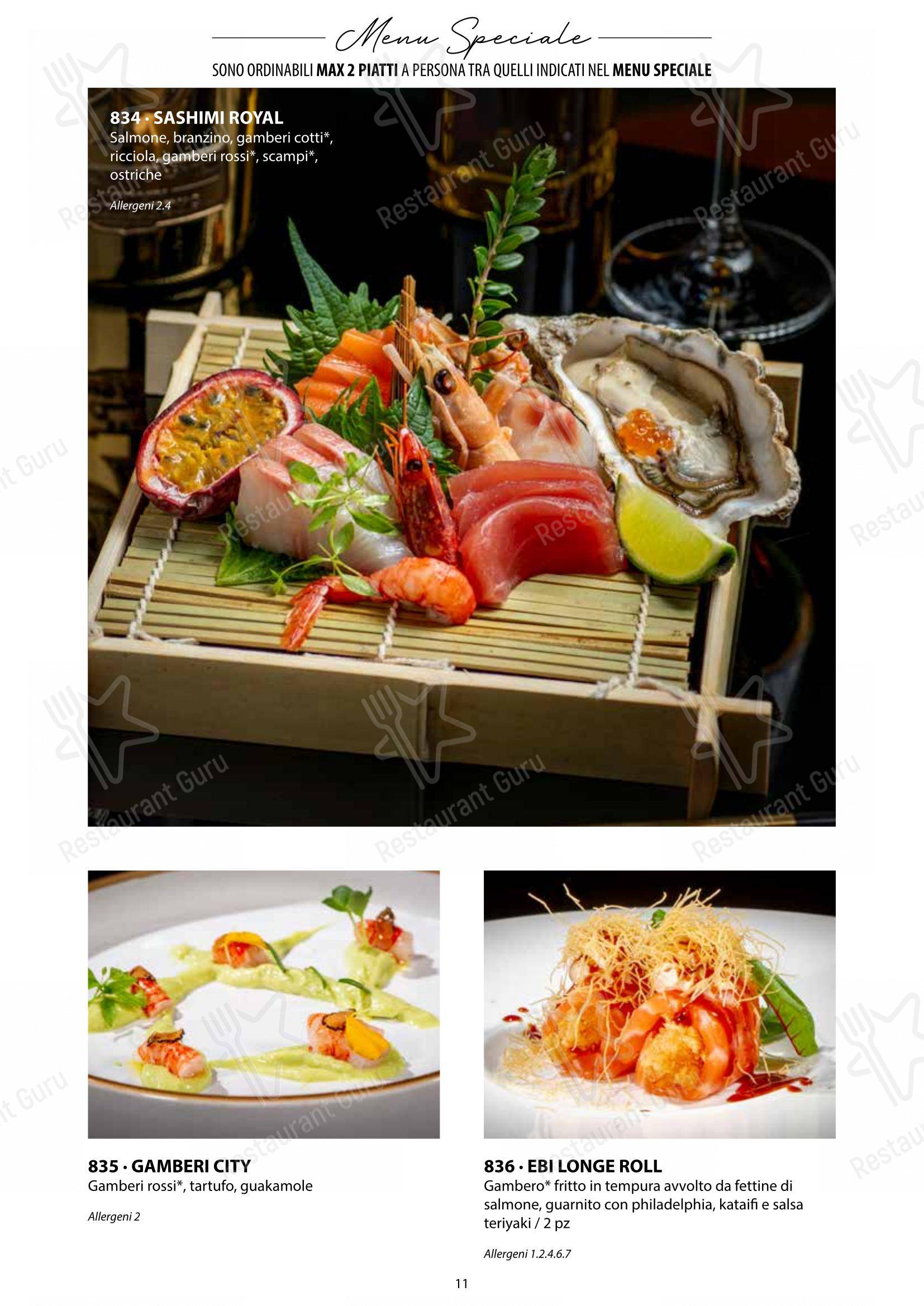 Menu di Sushi City Como - Детское