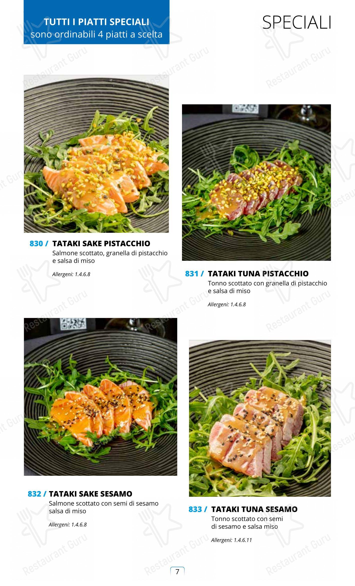 Sushi City Como in Como - Lunch Menu