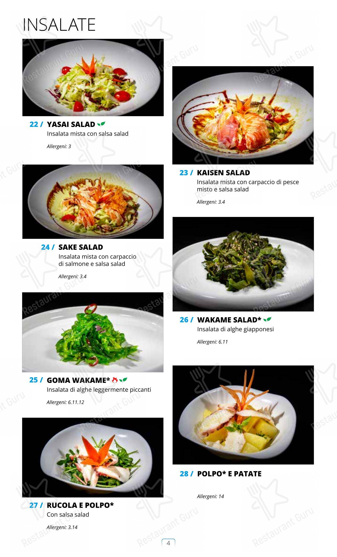 Крафт меню per Sushi City Como in Como