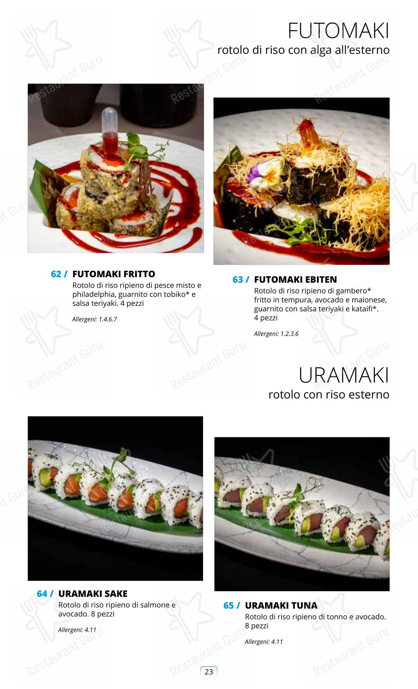 Sushi City Como in Como - Lunch Menu