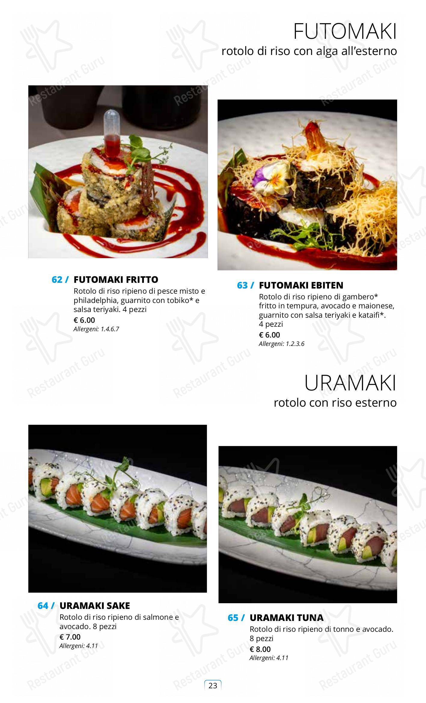 Ночное меню per Sushi City Como in Como