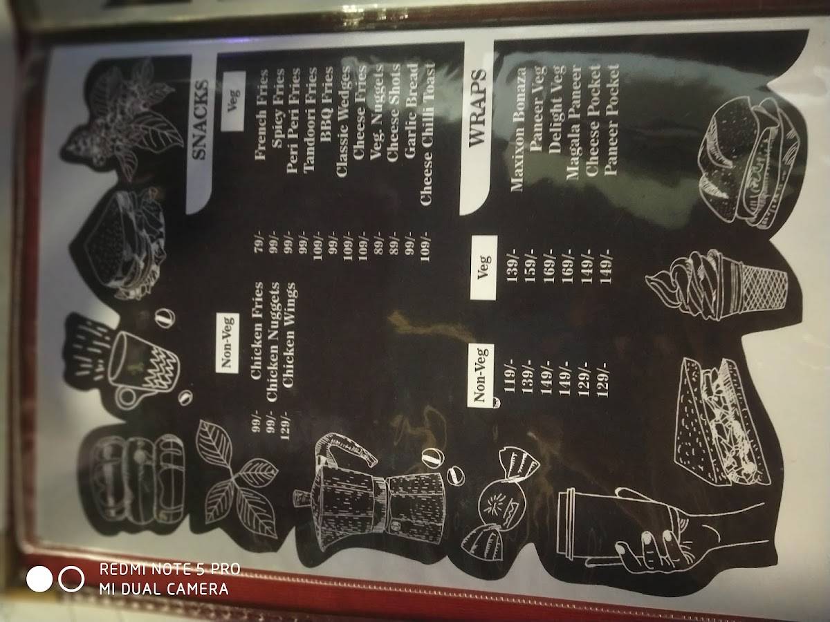 THE ROSE CAFE menu