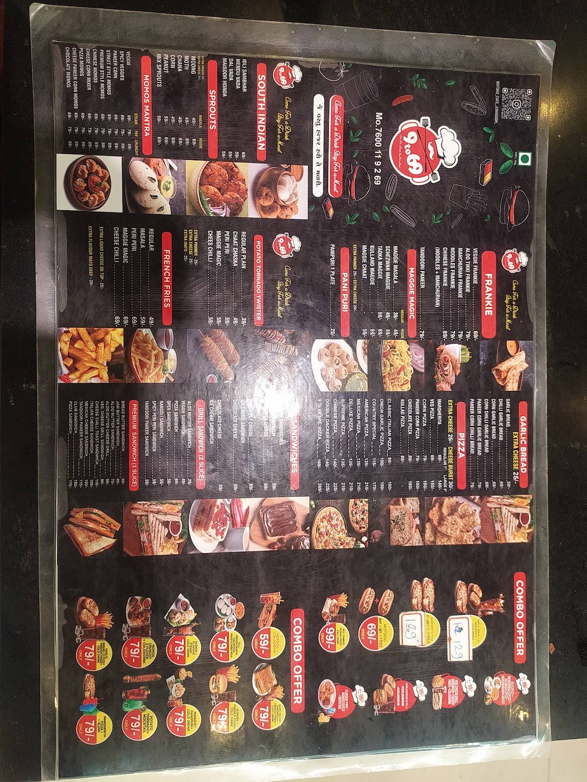 TK's Cafe (Dosa Delights) menu
