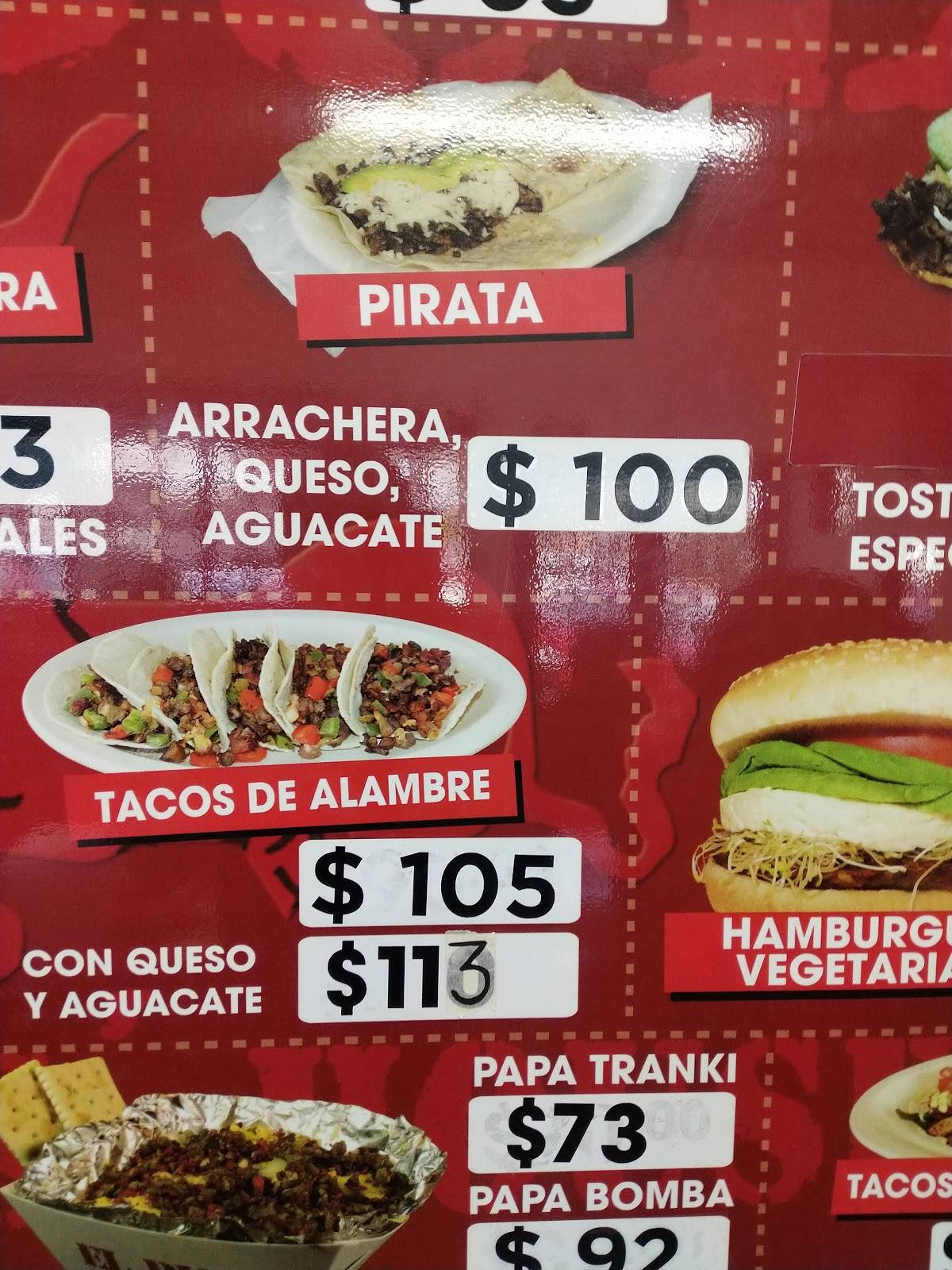 Carta del restaurante Tacos El Buey, Monterrey, Av Fundidora 600