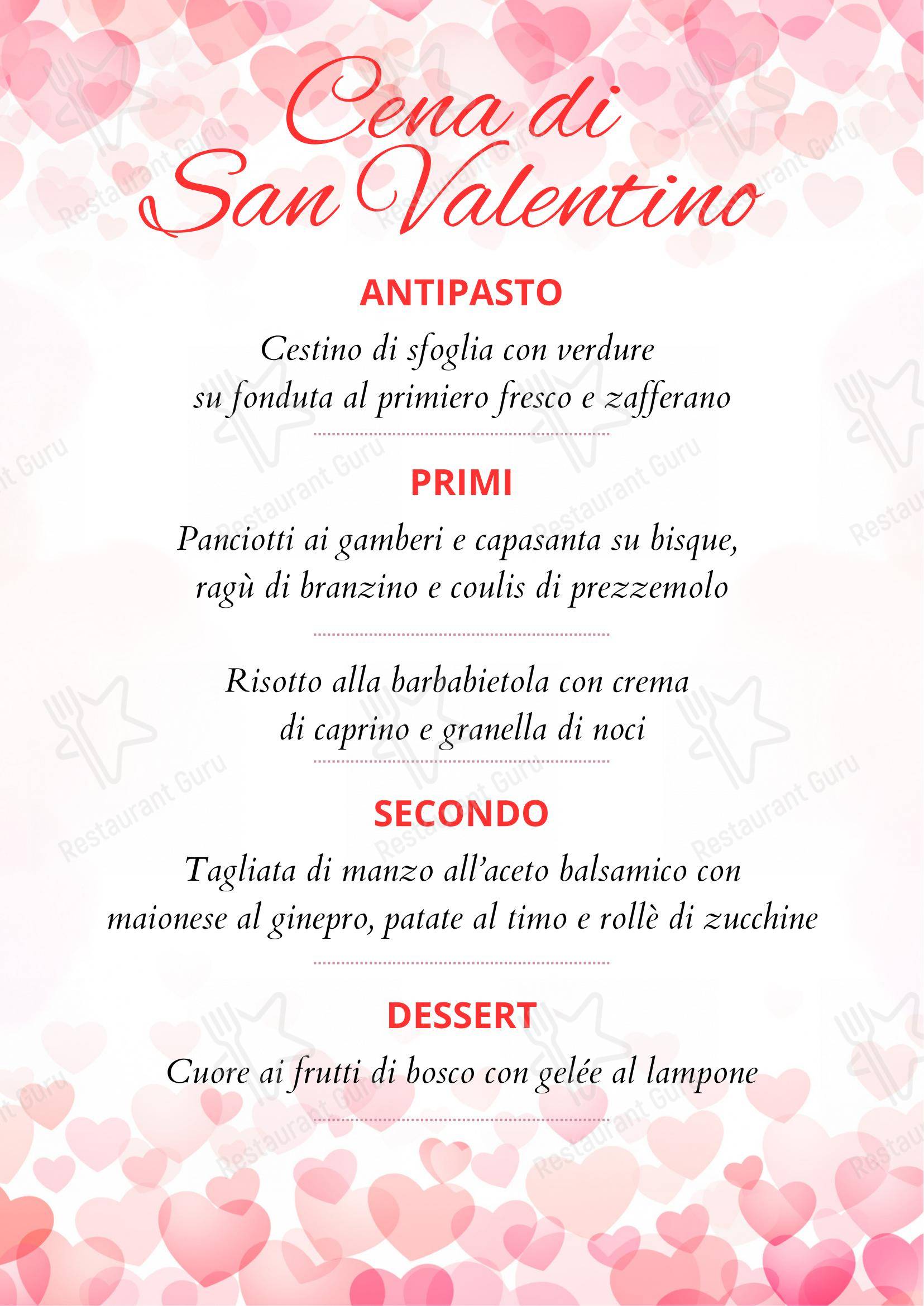 Menu per Taufer Restaurant ristorante