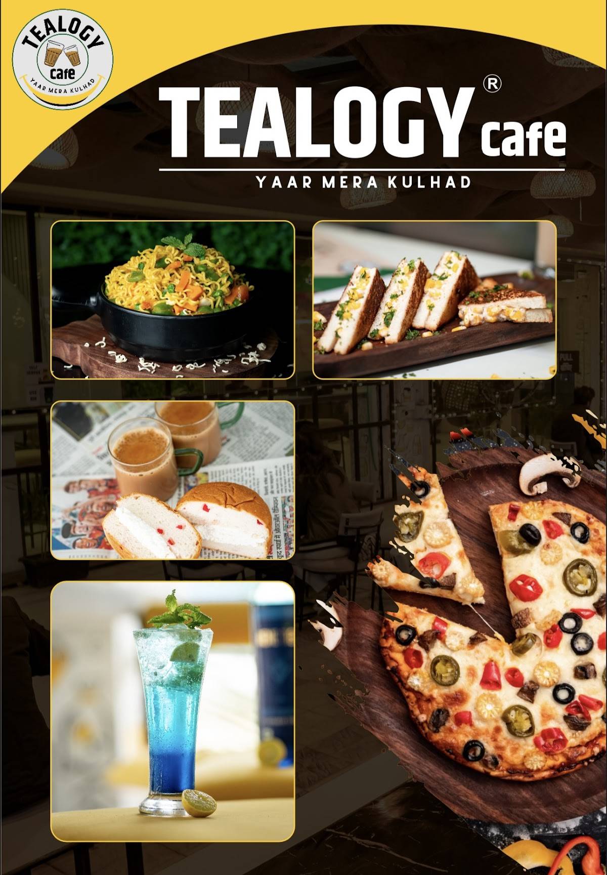 Tealogy Cafe menu