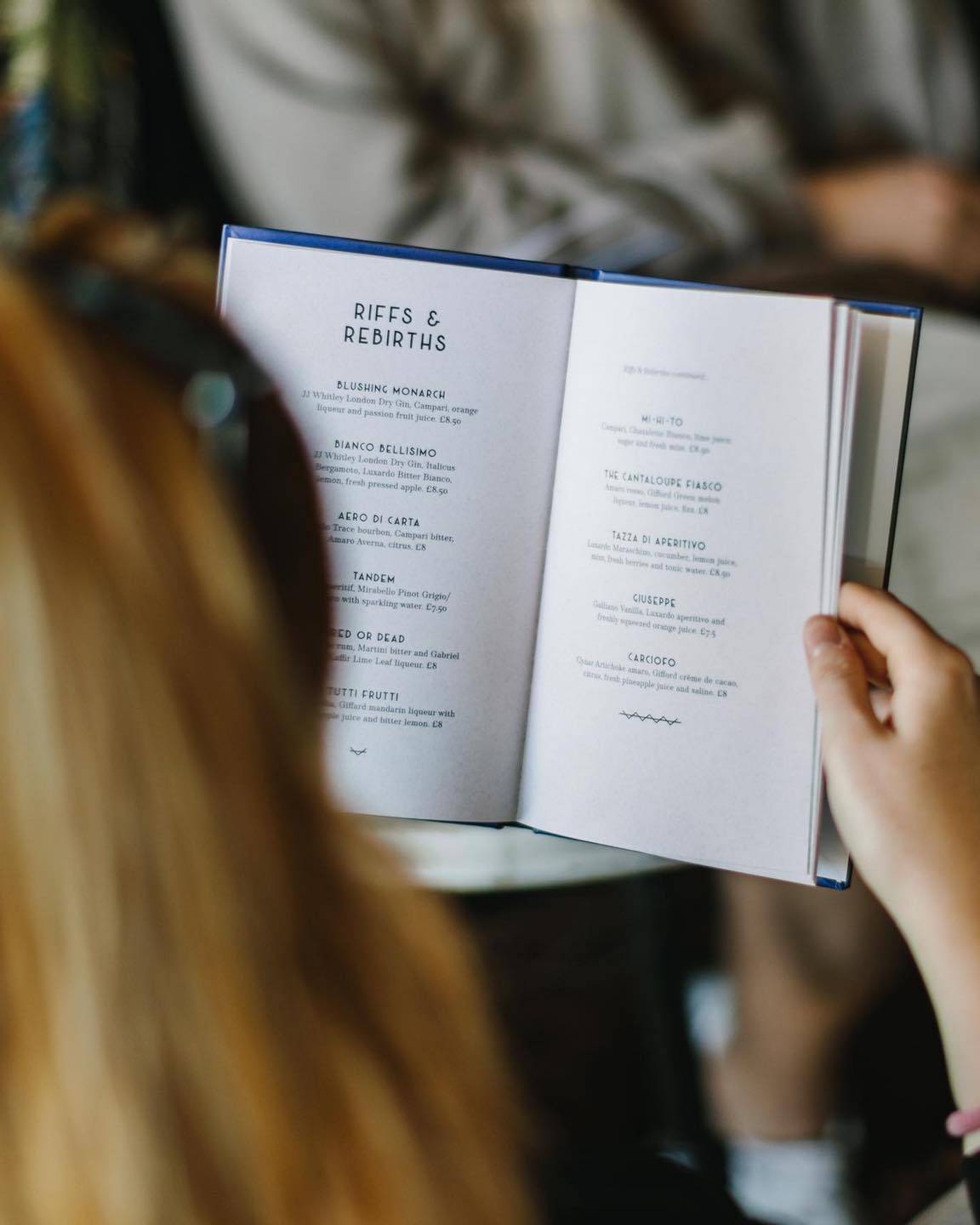 Menu at The Blue Room pub & bar, Dundee