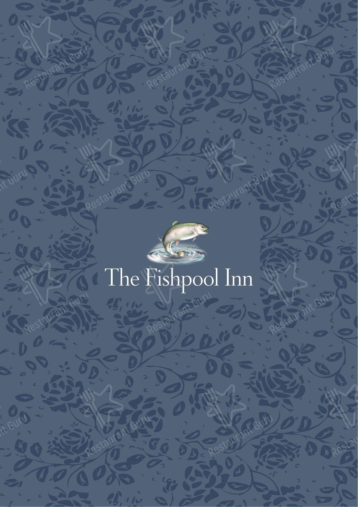 Menu at The Fishpool Inn pub & bar, Delamere