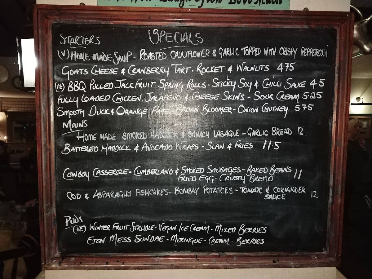 Menu at The Oxford pub & bar, Rochdale, 662 Whitworth Rd