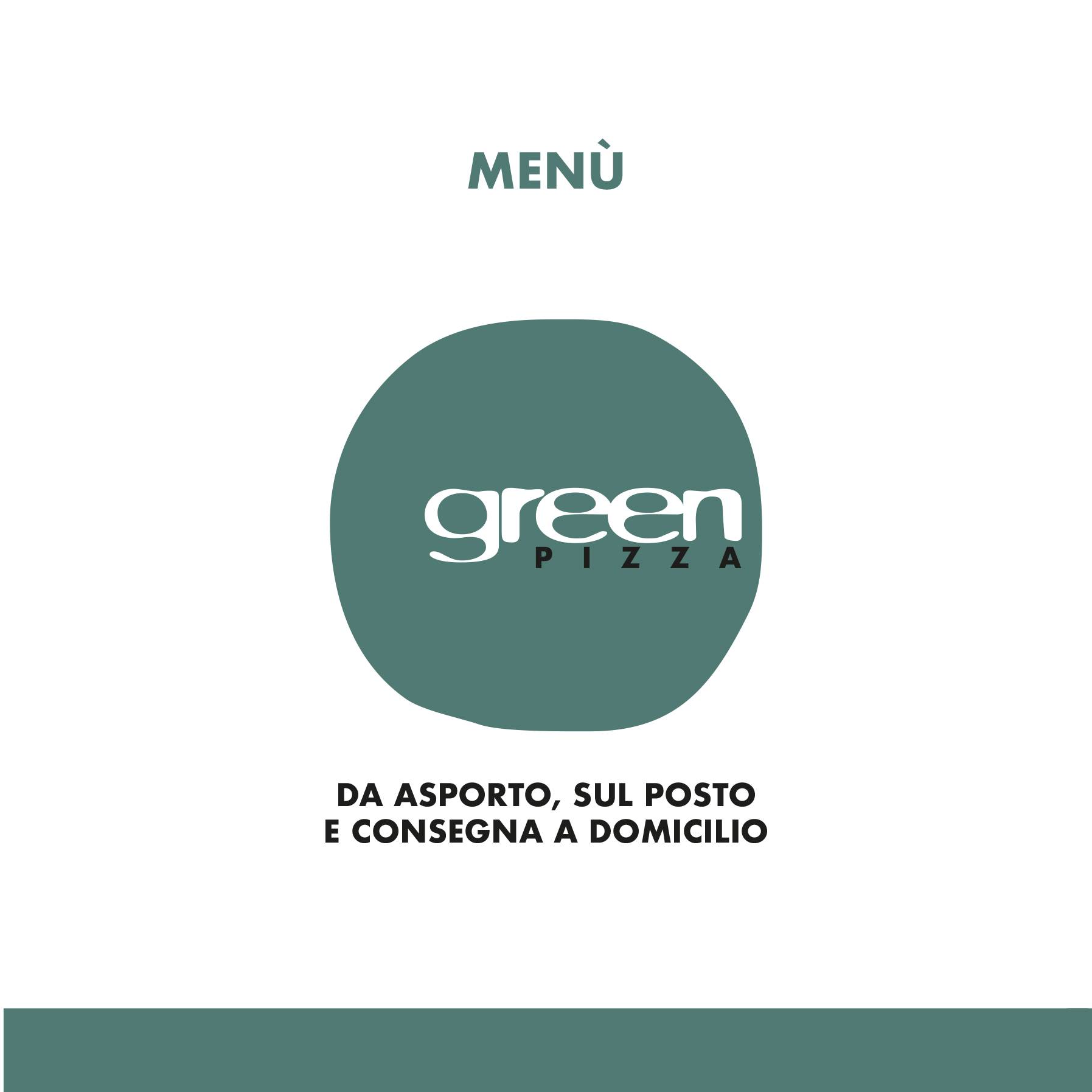 Menu di GreenPizza 