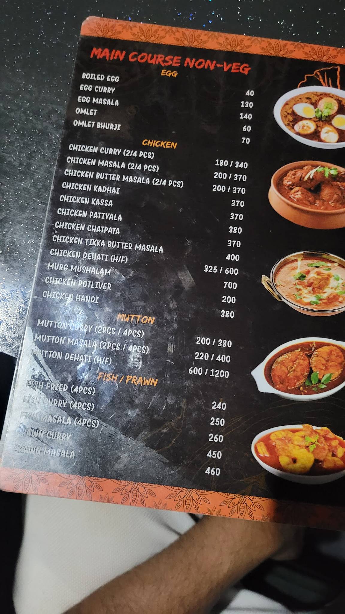 Tomorrow Land Bar & Restaurant menu