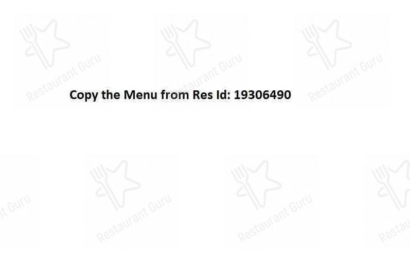 Trishiv Chinese Corner menu