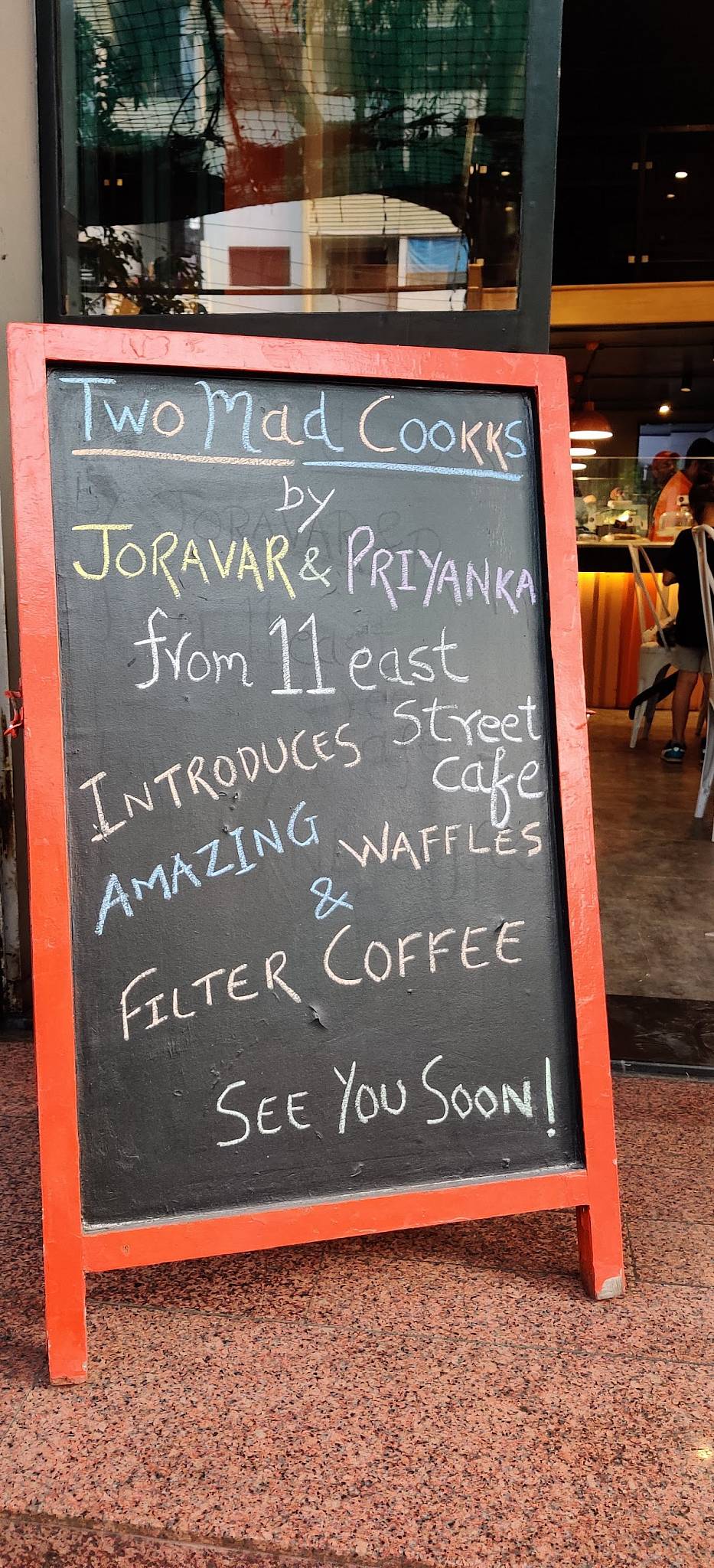 Two Mad Cookks - The Best Catering Company in Pune menu