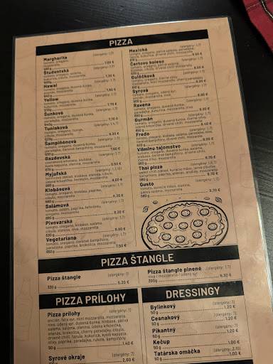 Menu de U Freda