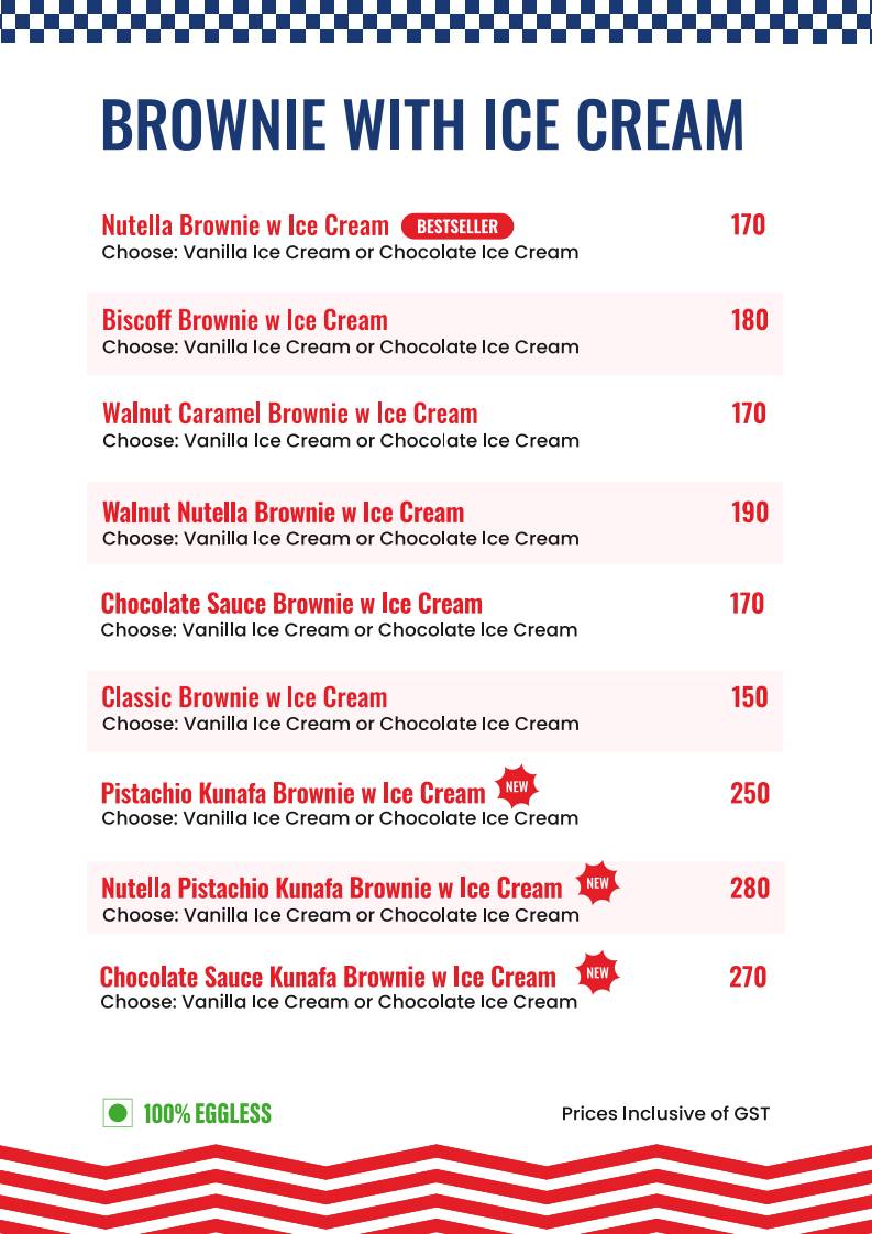 Uncle Goons menu