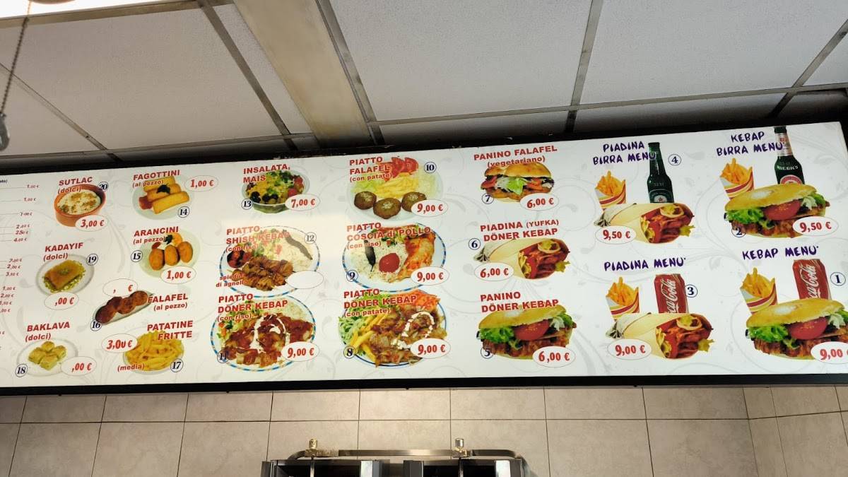 Menu di Uylas Kebap Center Turkish Kebap-Pizza 