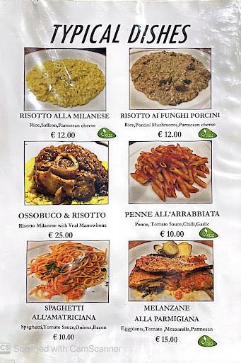 Menu di Venice Ristorante Pizzeria 