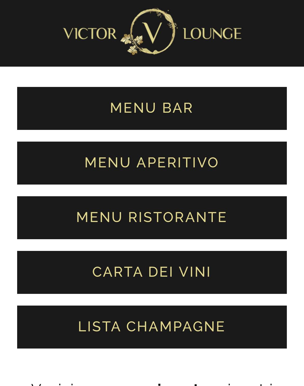 Menu di Victor Lab 