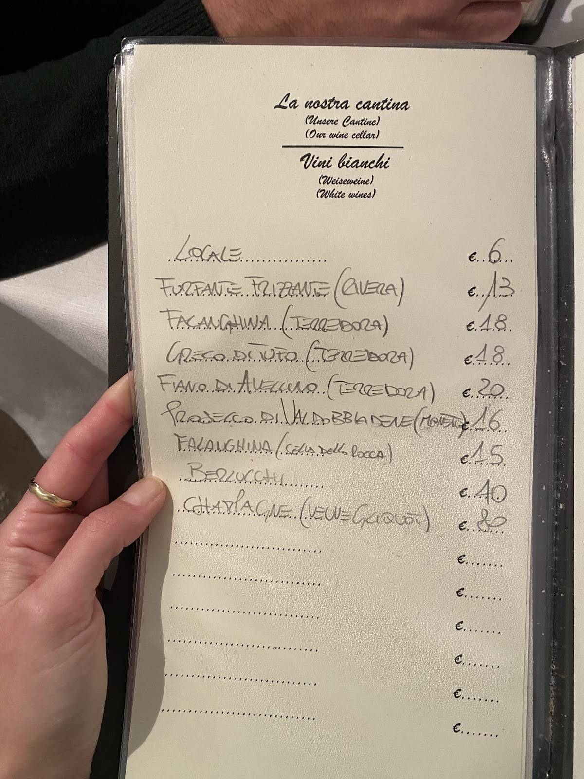 Menu di Box 19 