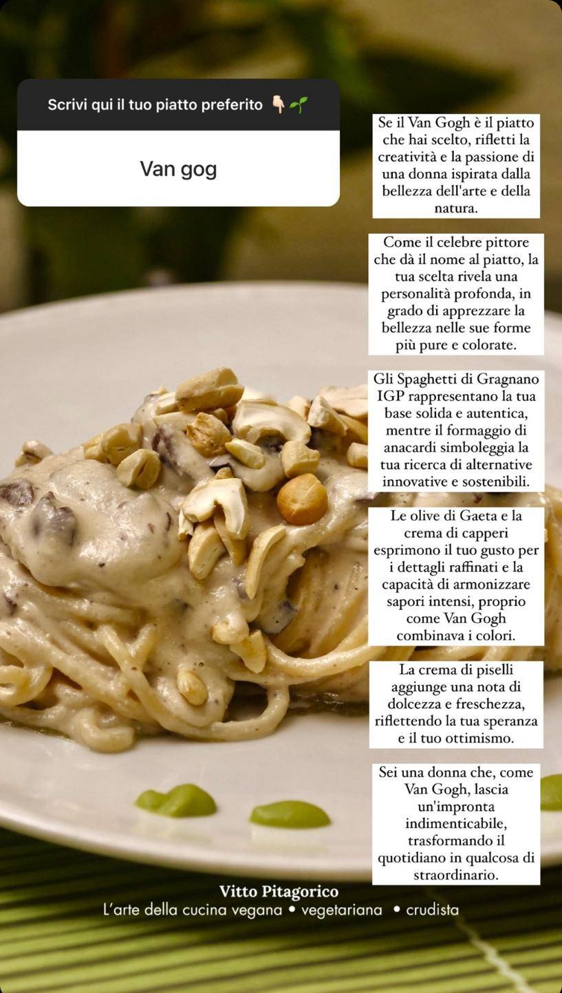 Menu di Ristorante Vitto Pitagorico Napoli (Vegan-Vegetariano-Gluten Free) 