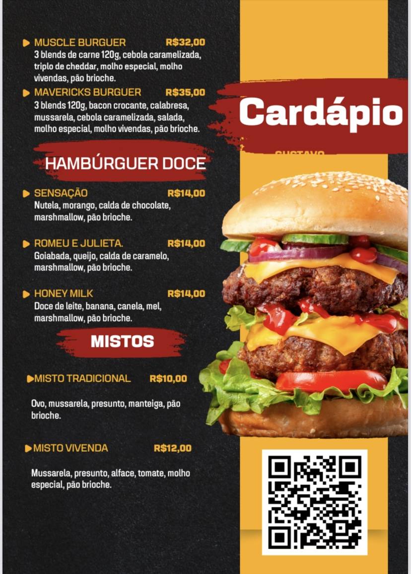 Vivenda dos Sabores cardápio