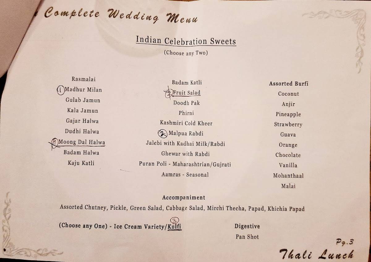 World Of Veg - Rooftop Restaurant, Ramsukh House menu