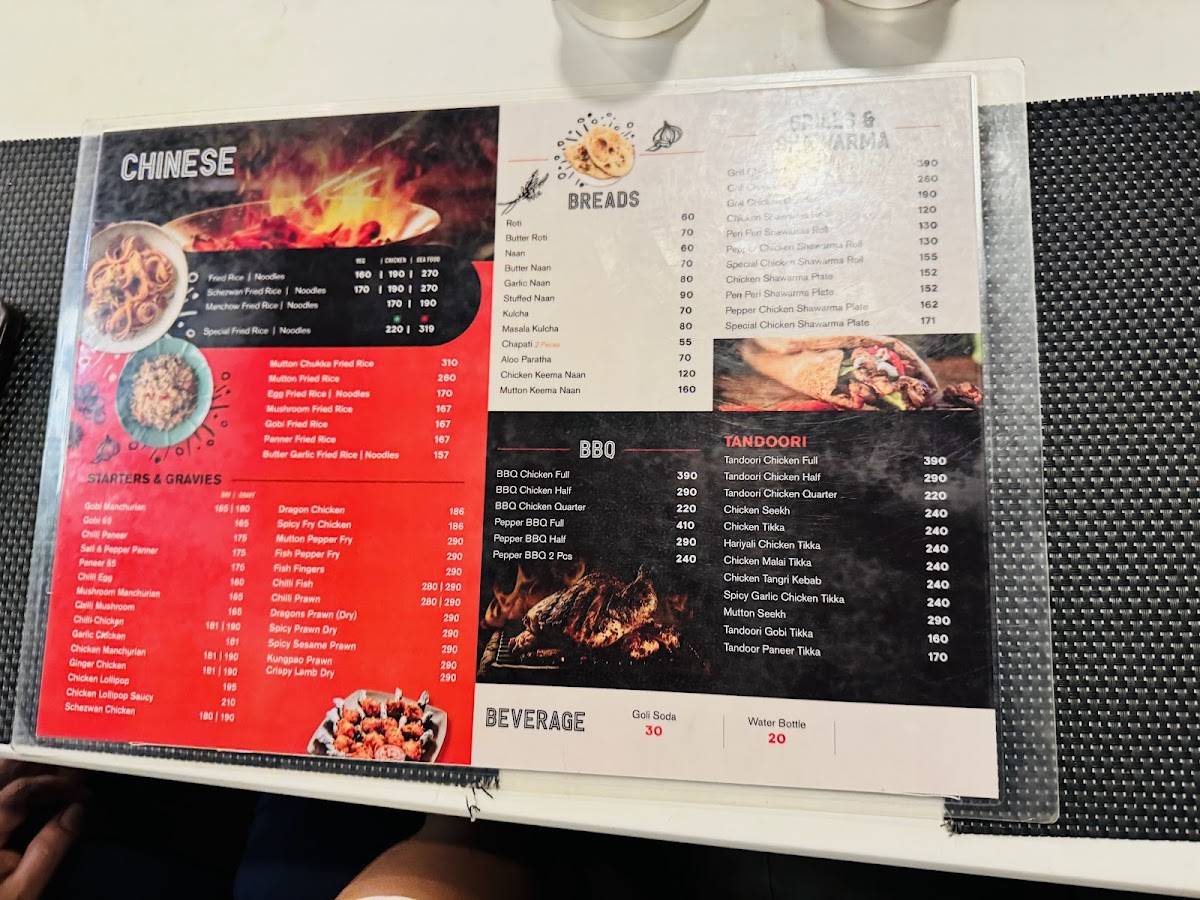 MOHIDEEN BIRYANI Tambaram menu