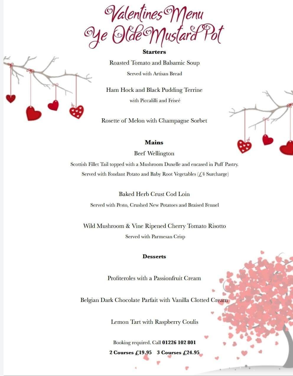 Menu at Ye Olde Mustard Pot pub & bar, Sheffield, Midhope Hall Ln