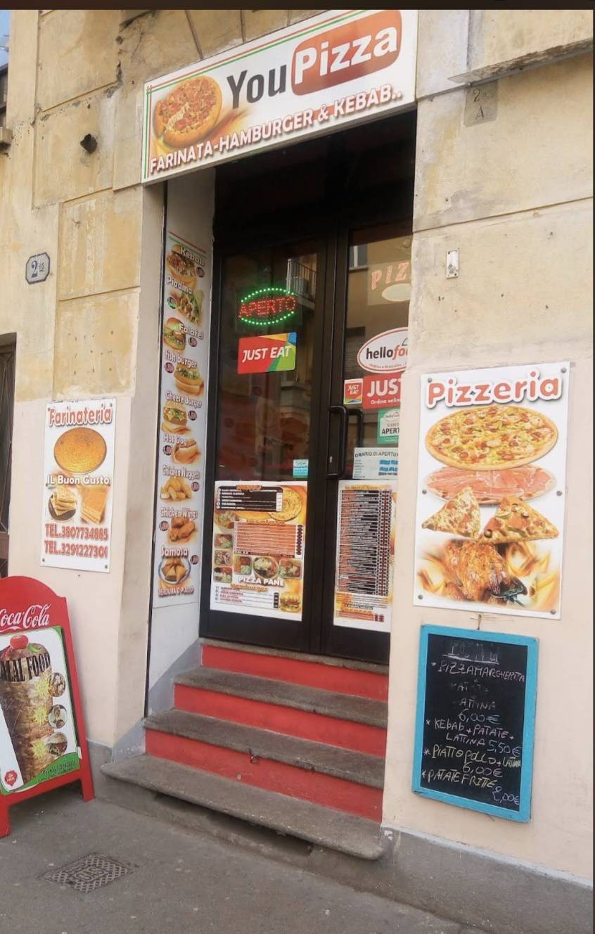 Menu di You Pizza 